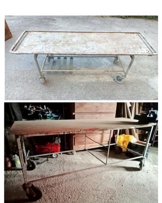 Banco da lavoro attrezzi officina (2 tipi)