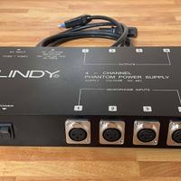 Alimkentatore Phantom Lindy 4 Canali XLR