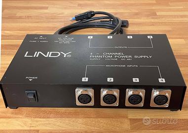 Alimkentatore Phantom Lindy 4 Canali XLR