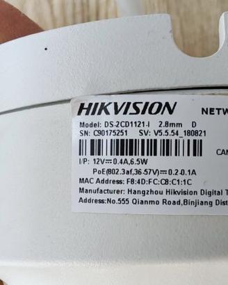 Kit Videosorveglianza Hikvision Professionale