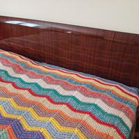 Letto  matrimoniale vintage anni 50