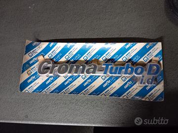 SIGLA MODELLO “CROMA TURBO D I.D.” -82435185-NUOVO