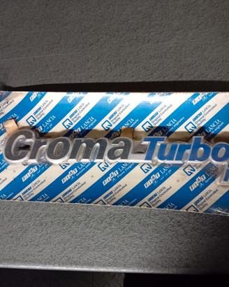 SIGLA MODELLO “CROMA TURBO D I.D.” -82435185-NUOVO