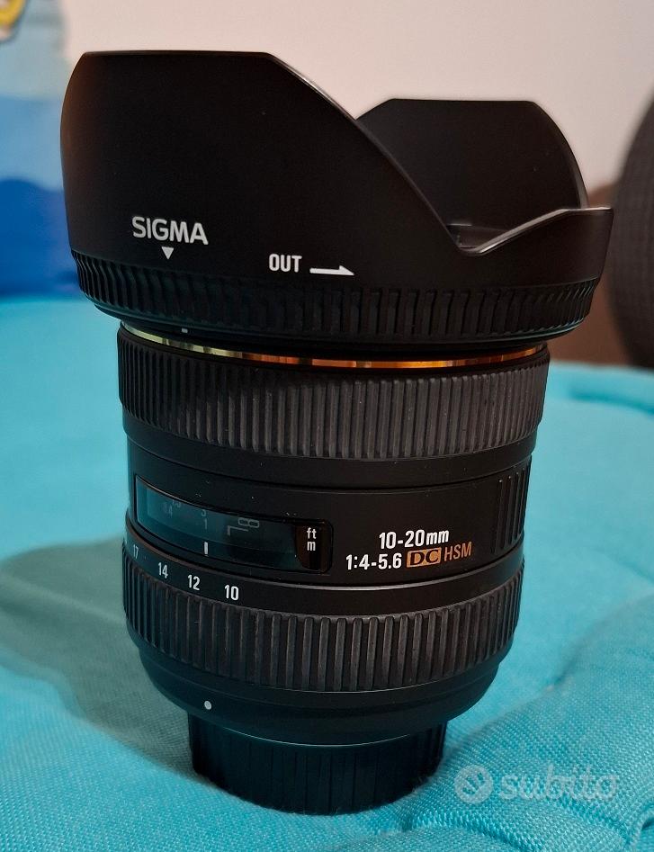 Grandangolo sigma 10 20 per Nikon - Fotografia In vendita a Treviso