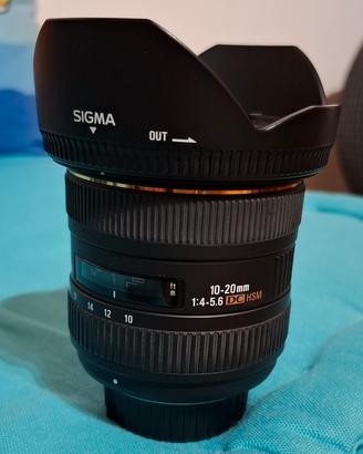 Grandangolo sigma 10 20 per Nikon