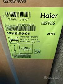 Cantinetta Haier 79 bottiglie nuova e imballata