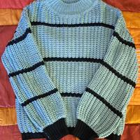 Maglione donna a righe Shein