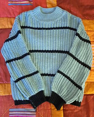 Maglione donna a righe Shein