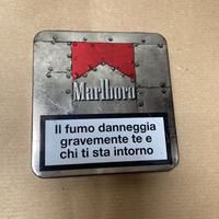 Contenitore Marlboro barattolo latta