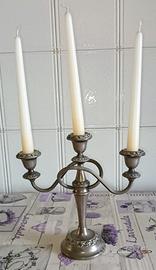 Candelabro Silver Plated 