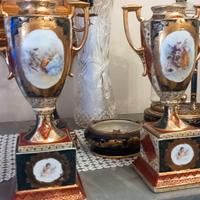 coppia di vasi antichi Royal Vienna epoca 1800