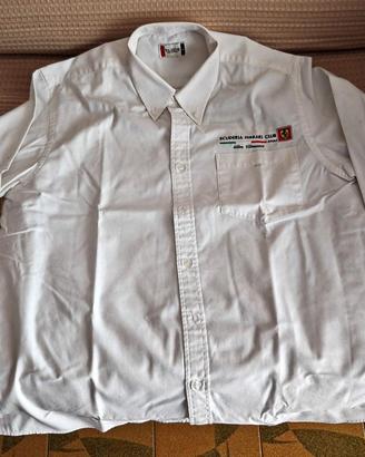 Camicia Scuderia Ferrari Club Erba bianca taglia M