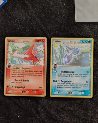 carte Pokemon latios e latias 