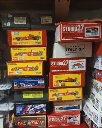 Studio 27 Kit 1/20 F1 no Tamiya Fujimi leggi...