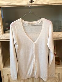Cardigan panna Bershka tg M