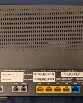 Modem Router Zyxel VMG8823-850B – Wind sbloccato