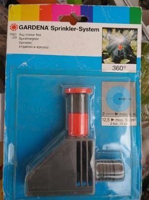 Gardena irrigatore a spruzzo a 360° NUOVO