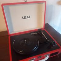 Giradischi Akai retro'