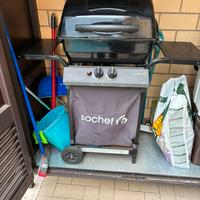 Barbecue a gas con bombola