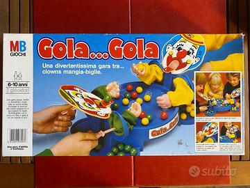 Gola...gola Gioco tavola MB clown mangia biglie