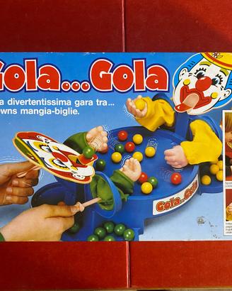 Gola...gola Gioco tavola MB clown mangia biglie