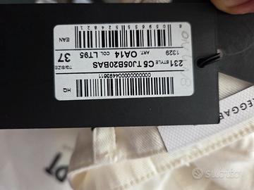 Pantalone PT Torino Raggae tg 37 bianco