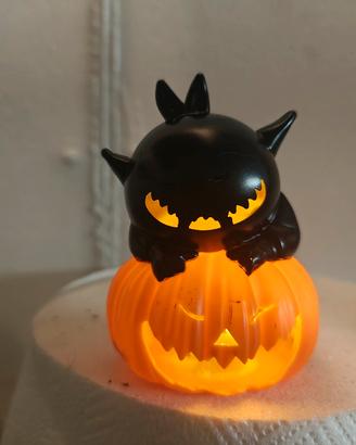 zucca halloween con luce 