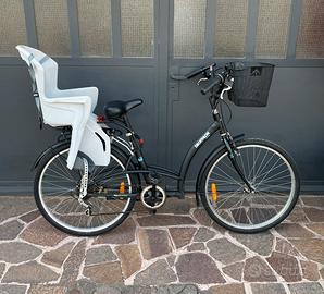 Bicicletta City bike Elops con cambio ruota 26