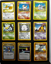 Lotto carte Pokemon Set Base