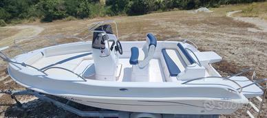 Bluline 19 open, motore 40 CV e carrello