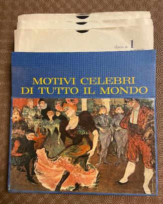 10 vinili 'Motivi celebri da tutto il mondo'