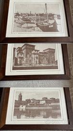 Set 3 quadri Mantova Antica