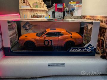 SOLIDO 1/18 - DODGE CHALLENGER HAZZARD GENERAL LEE