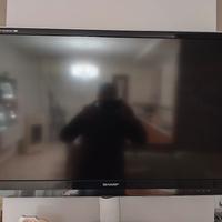 tv 43 pollici televisione Sharp 4 colori 3d led