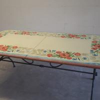 Tavolo rettangolare in pietra lavica 185x92 h. 77