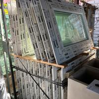 Finestra 1 anta in PVC bianco