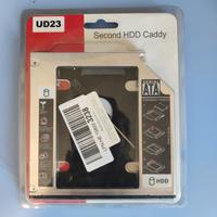 Adattatore 2° HDD SATA su CD/DVD drive