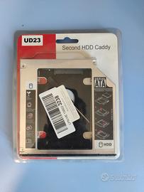 Adattatore 2° HDD SATA su CD/DVD drive