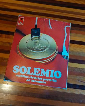 Sole Mio termokind scaldino elettrico vintage 