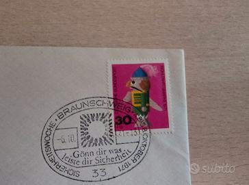 Busta Commemorativa GERMANIA 1971 - Settimana Sicu