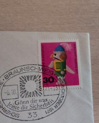 Busta Commemorativa GERMANIA 1971 - Settimana Sicu