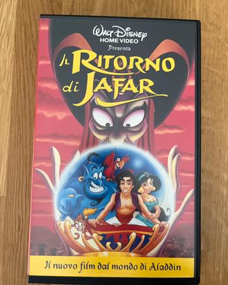 Cassetta VHS Disney Il ritorno di Jafar