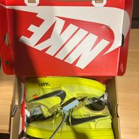 Nike air force one x Off white Volt