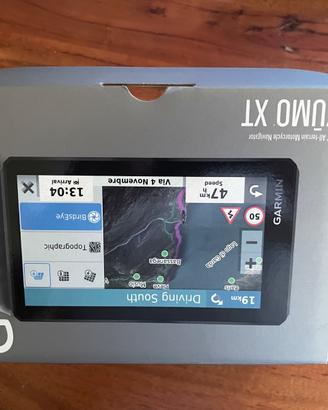 Navigatore Garmin ZUMO XT + adattatore per moto BM