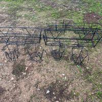 Reggivaso da ringhiera