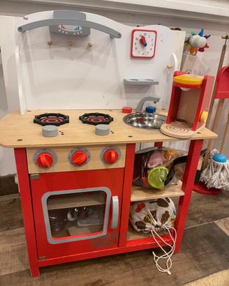 Cucina giocattolo legno