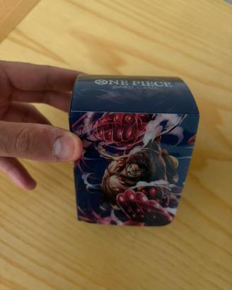 One piece tcg deck box gear 4th + 77 carte comuni