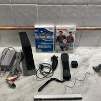 Nintendo wii con giochi ed accessori