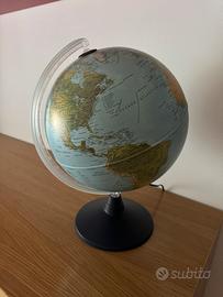 Lampada mappamondo