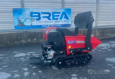 MOTOCARRIOLA CINGOLATA IDROSTATICA 500 KG CON PALA